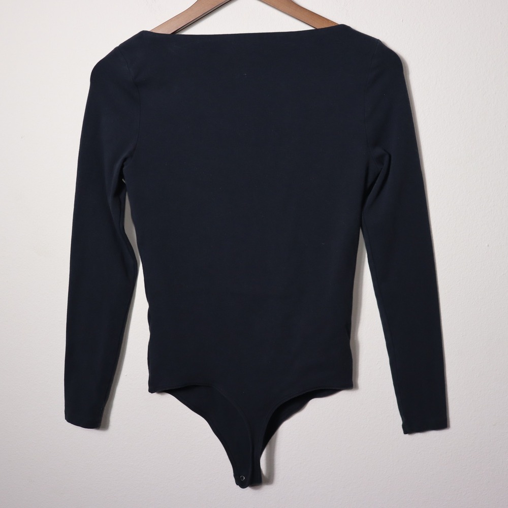 Abercrombie & Fitch Long Sleeve Scoop Neck Bodysuit - Picture 3 of 6